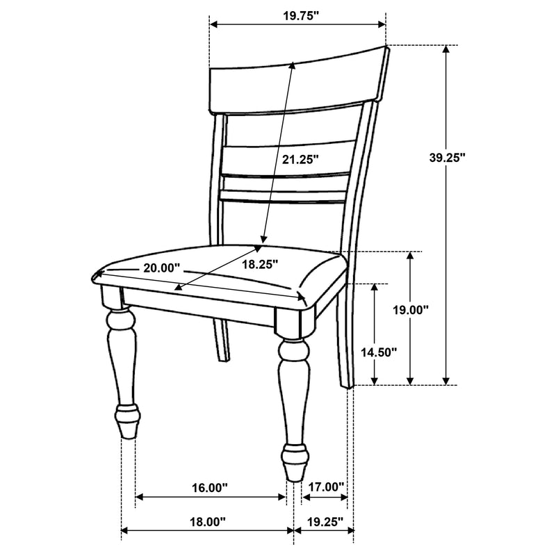 Bridget 7 Pc Dining Set