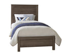 Vaughan Bassett Fundamentals Twin Panel Bed in Grey image