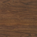 Dewey Upholstered Counter Height Chairs with Footrest (Set of 2) Brown and Walnut