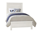 Vaughan Bassett Fundamentals Twin Panel Bed in White image