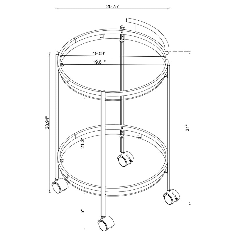 Chrissy Bar Cart