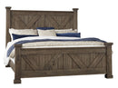 Vaughan Bassett Yosemite Cal King Panel Bed in Smoke image