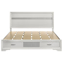 Miranda Panel Platform Storage Bed