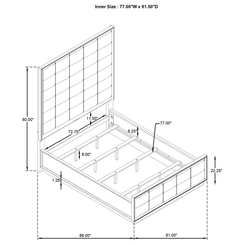 Durango 5 Pc Bedroom Set