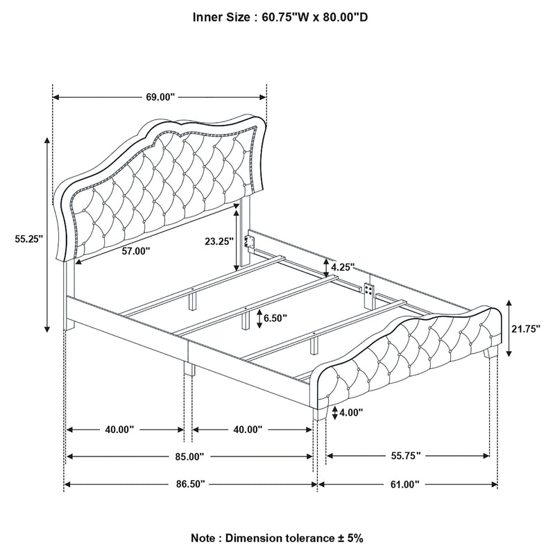 Bella Queen Beds