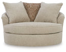 Steelwater Retreat Oversized Swivel Accent Chair