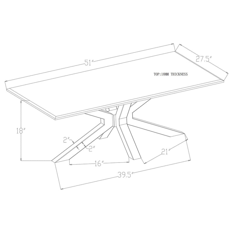 Visalia Coffee Table