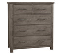 Vaughan Bassett Dovetail Standing Dresser in Mystic Grey image