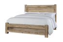 Vaughan Bassett Dovetail King Poster Bed in Sun Bleached White image