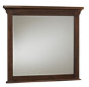 Vaughan Bassett Vista Landscape Mirror in Warm Cherry image
