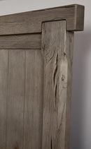 Vaughan Bassett Yellowstone Queen American Dovetail Panel Bed in Dapple Grey