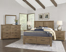 Vaughan Bassett Yellowstone 8 Drawer Dresser in Chestnut Natural