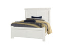 Vaughan Bassett Yellowstone California King American Dovetail Panel Bed in White & Buckskin image
