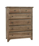Vaughan Bassett Cool Farmhouse 5-Drawer Chest in Natural image