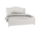 Vaughan Bassett Cool Farmhouse Sleigh King Bed in Soft White image