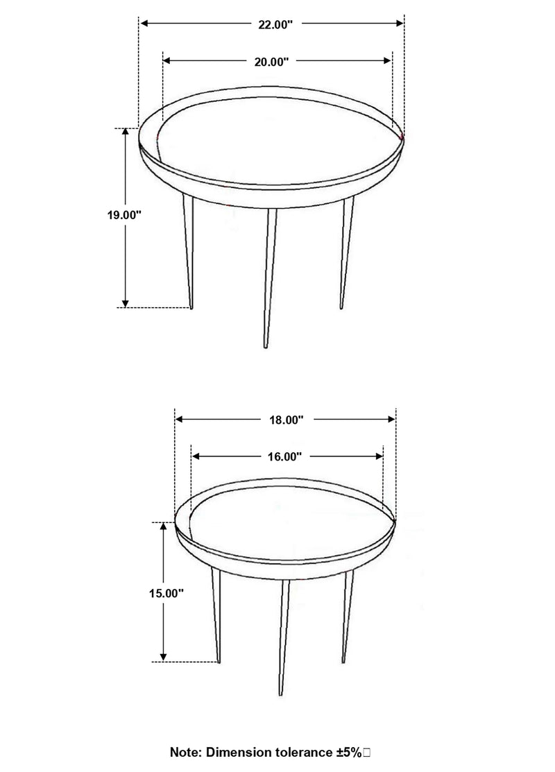 Nuala Nesting Table