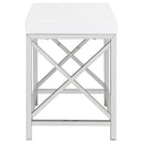 Eliza Makeup Vanity Table with LED Mirror and Stool