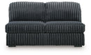 Midnight-Madness Double Chaise 3-Piece Sectional