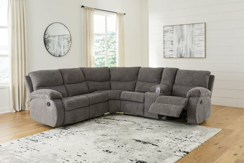 Museum 2-Piece Reclining Sectional