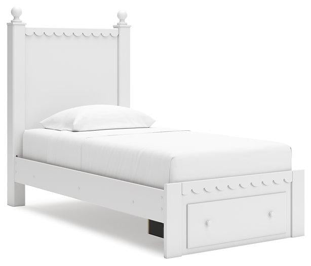 Mollviney Panel Storage Bed