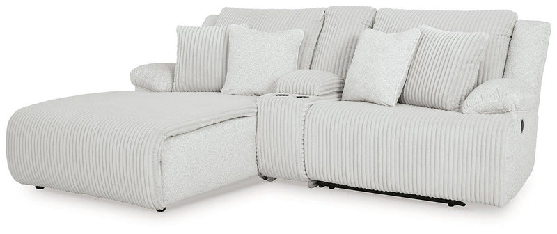 Top Tier Reclining Sectional Sofa with Chaise