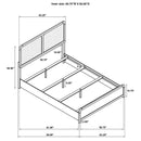Cavelle 4 Pc Bedroom Set