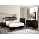 Enrico Bed Brown, Grey, & Black