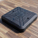 Fida 8 Ft Square Umbrella w/ Double Top + 37" Large Base