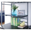 Opal Iii Black & Silver Twin Loft Bed
