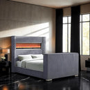 Sumter Bed Black & Grey