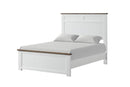 Pinetop Twin & Full Bed White & Blue