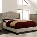 Carly Cal.King, E.King, Full, & Queen Bed Grey & Brown