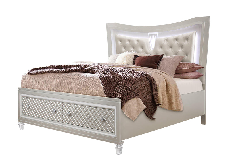 Paris King Bed Champagne image