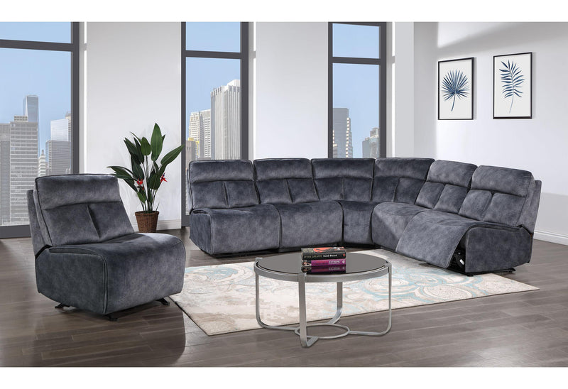 U8088 GREY SOFA/LOVESEAT W/ AG 1 image