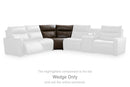 ModZ Power Reclining Sectional with Audio Console