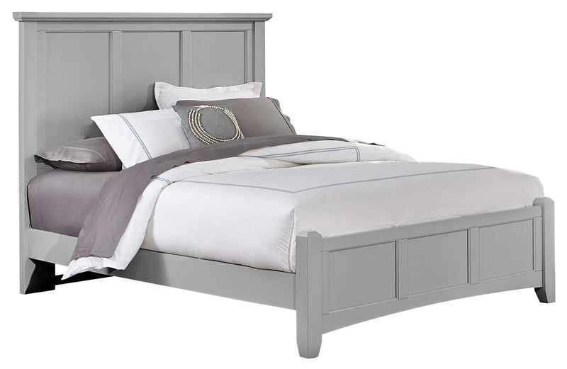 Vaughan-Bassett Bonanza King Mansion Bed Bed in Gray image