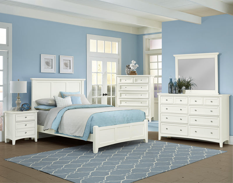 Vaughan-Basset Bonanza 8-Drawer Triple Dresser in White