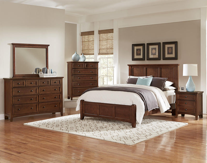 Vaughan-Basset Bonanza 8-Drawer Triple Dresser in Cherry