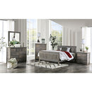 Rockwall Bed Grey & White