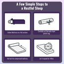 Nasturtium 12" Queen Bamboo Charcoal Infused Memory Foam