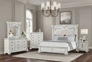 Promenade E.King & Queen Bed Brown & White