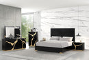 Goldsberg E.King & Queen Bed Grey & Pink