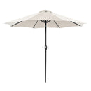 Soli 9' Outdoor Umbrella w/ Auto Tilt + 21" Round Base