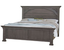 Vaughan Bassett Vista King Mansion Bed in Grey Oak image