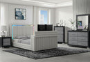 ELIAS/EMMA TV FB BLACK QUEEN BED GROUP