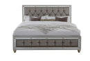 RILEY SILVER KING BED